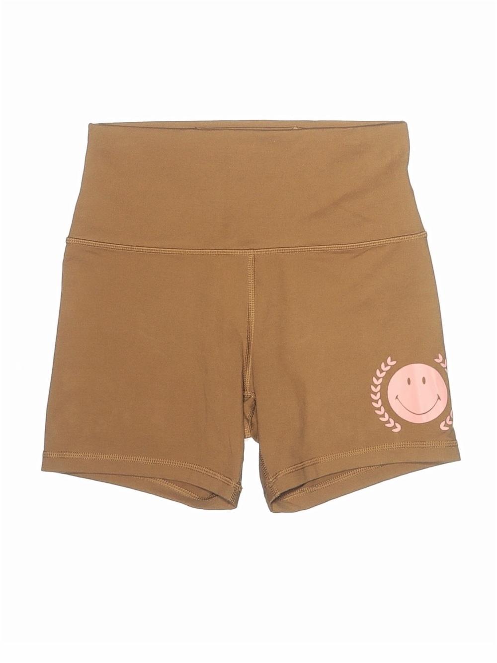 Offline By Aerie Biker Shorts Smiley Face Small